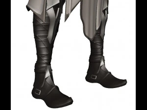 Man Assassin Fighter 3D Model