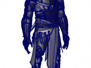 Man Assassin Fighter Modelo 3D