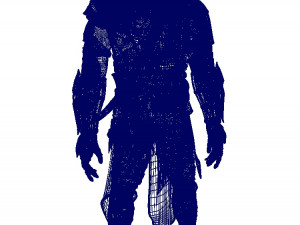 Man Assassin Fighter Modelo 3D