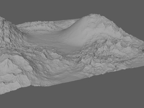 Гори 3D Модель