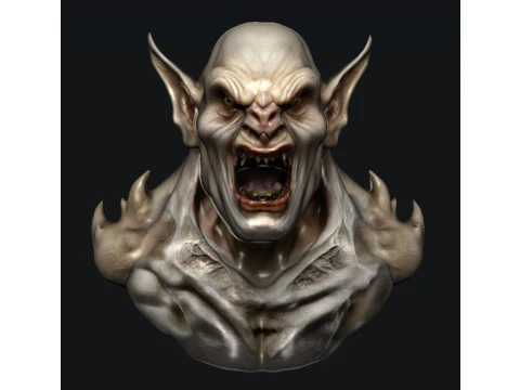 Монстр 3D Модель