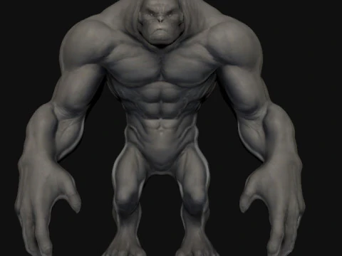 Monster 3D Model
