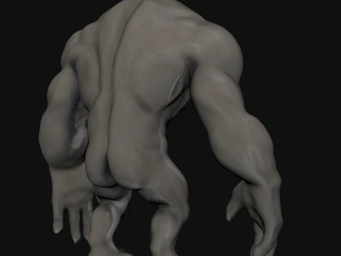 Monster 3D Model