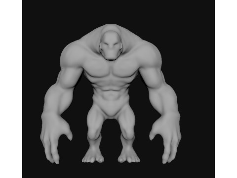 Monster Modelo 3D