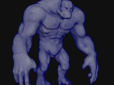Monster Modelo 3D