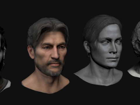 Heads 3D 模型