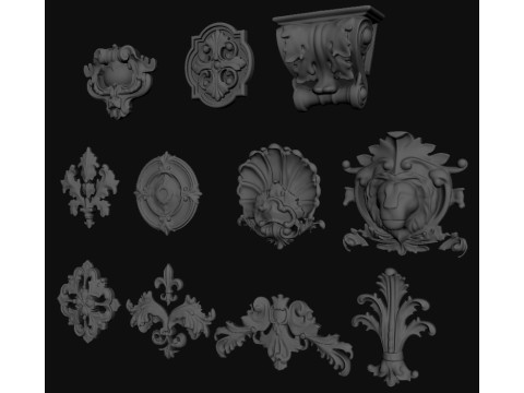 Architectural Elements 3D Model