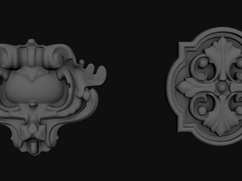 Architectural Elements 3D Model