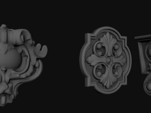 Architectural Elements 3D Model