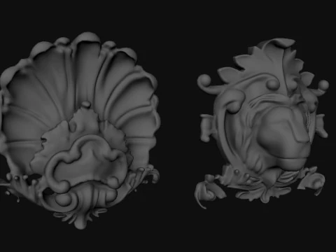 Architectural Elements 3D Model