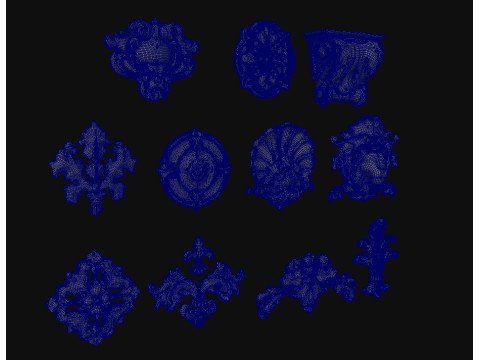 Architectural Elements 3D Model