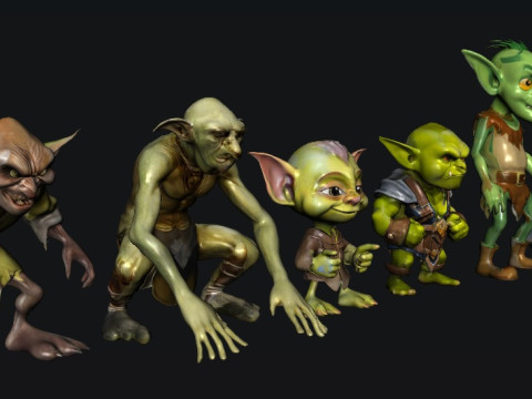 Goblins Character Modelo 3D