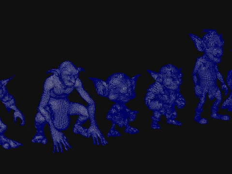 Personaggio dei Goblin Modello 3D