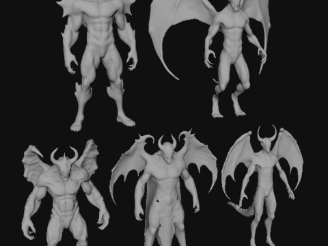 Devils Pack 3D Model