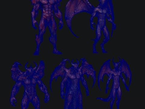 Devils Pack 3D Model