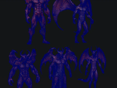 Devils Pack 3D Model