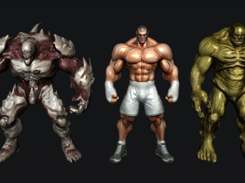 Fighters 3D Модель