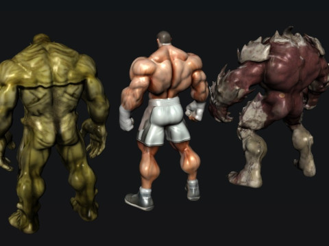 Fighters 3D Модель