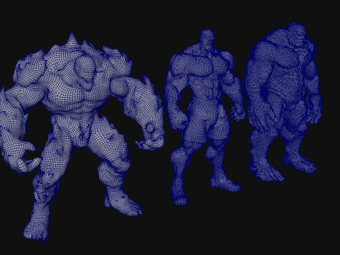 Fighters 3D Модель