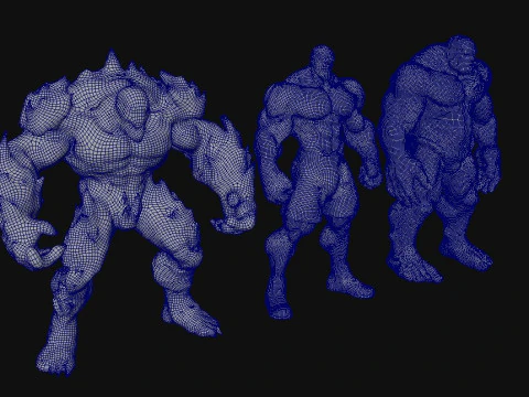 ファイターズ 3Dモデル