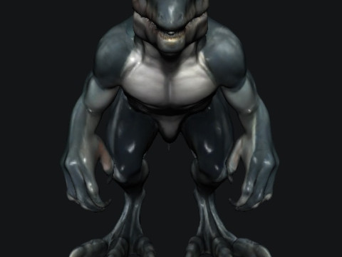 Shark Fantasy Creature 3Dモデル