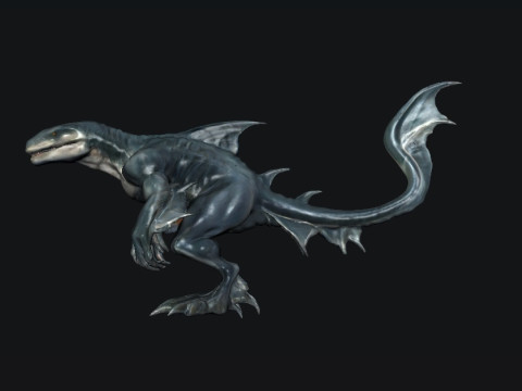 Shark Fantasy Creature 3Dモデル