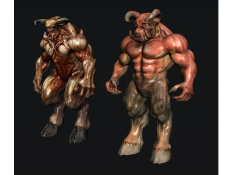 Істота-монстр 3D Модель