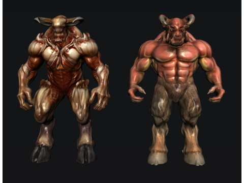 Monster Creature 3D 模型