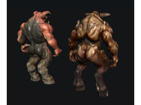 Monster Creature 3D 模型