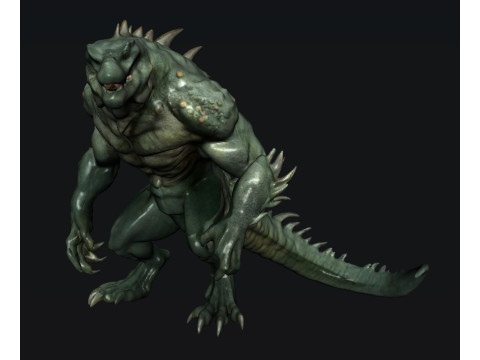 Beast Monster Model 3D