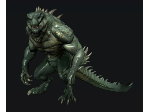 Зверь Монстр 3D Модель