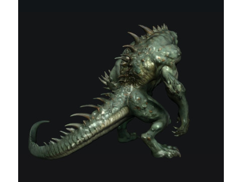 Beast Monster Modelo 3D