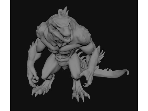 Beast Monster Modelo 3D
