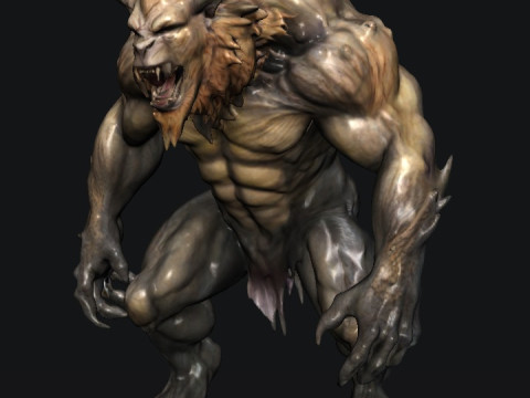 Beast Monster Model 3D