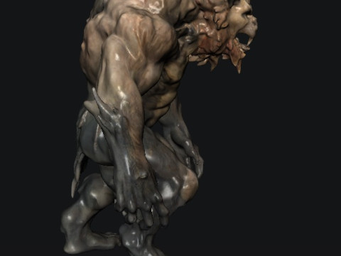 Beast Monster Model 3D