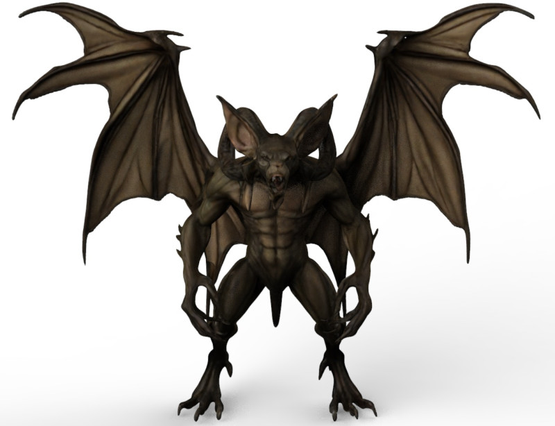 Monster Creature 3D मॉडल .c4d .max .obj .3ds .fbx .stl .blend 