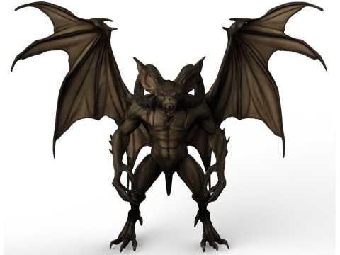 Monster Creature Model 3D