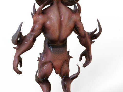 Devil Creature 3D Model