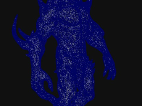 悪魔の生き物 3Dモデル