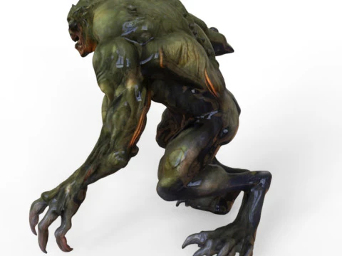 Monster Creature 3D Model