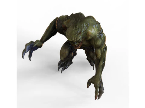 Monster Creature 3D Model