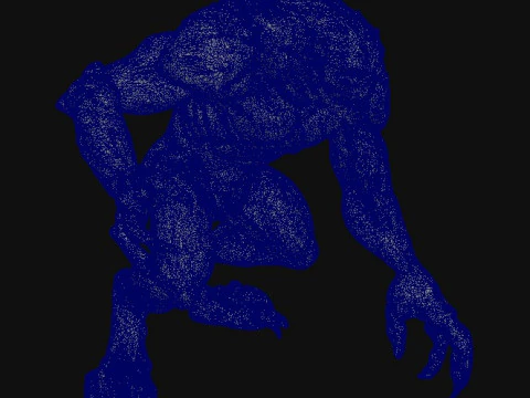 Monster Creature 3D Model
