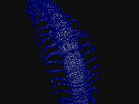 Centipede Creature 3D Модель