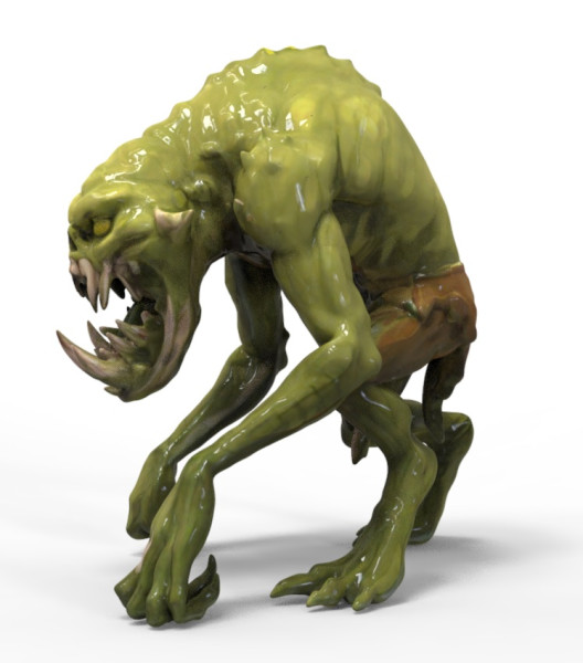 Monster Creature 3Dモデル .c4d .max .obj .3ds .fbx .stl .blend 