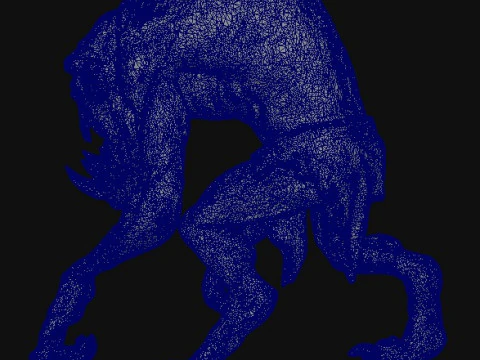 モンスタークリーチャー 3Dモデル