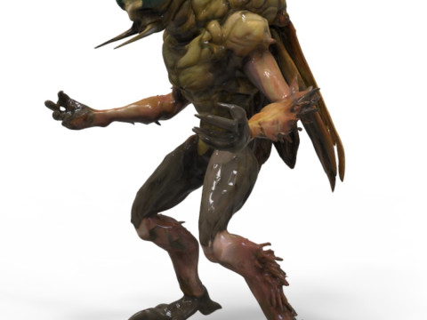 Monster Fly Model 3D