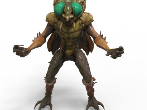 Monster Fly Modelo 3D