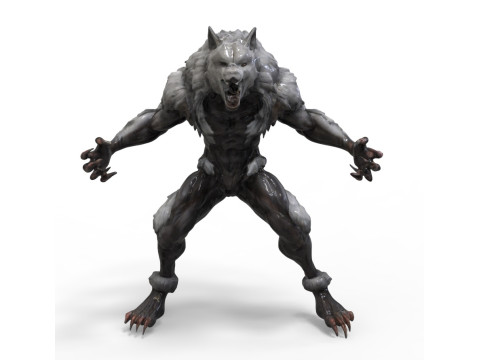 Monster Wolf 3Dモデル