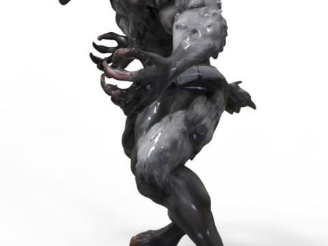 Monster Wolf 3Dモデル