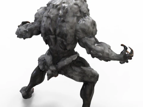 Monster Wolf 3D Model